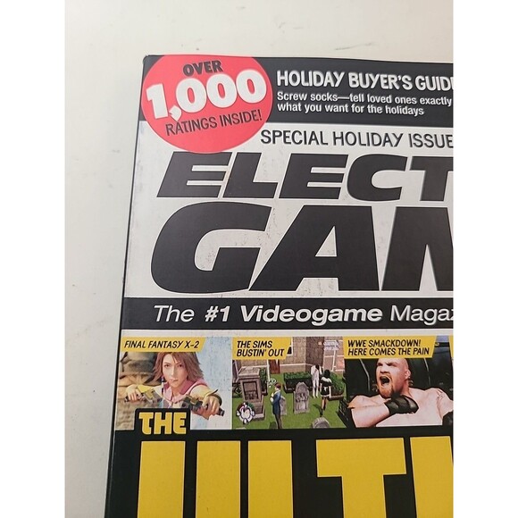 Vintage Electronic Gaming Monthly Magazine January 2004 No174 206 pages - Picture 6 of 9